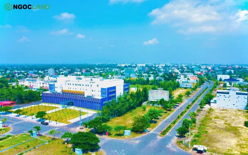 Khu đô thi 1b điện ngọc - Hạ tầng xung quanh