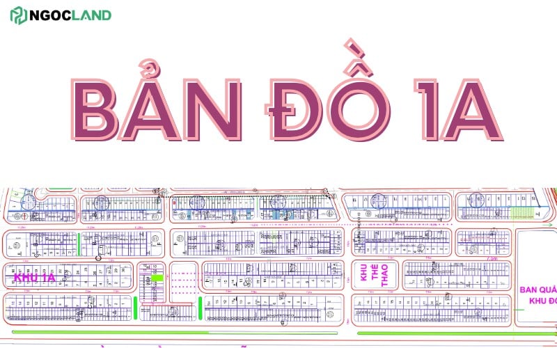 Khu đô thị 1A Điện Ngọc - Bản đồ