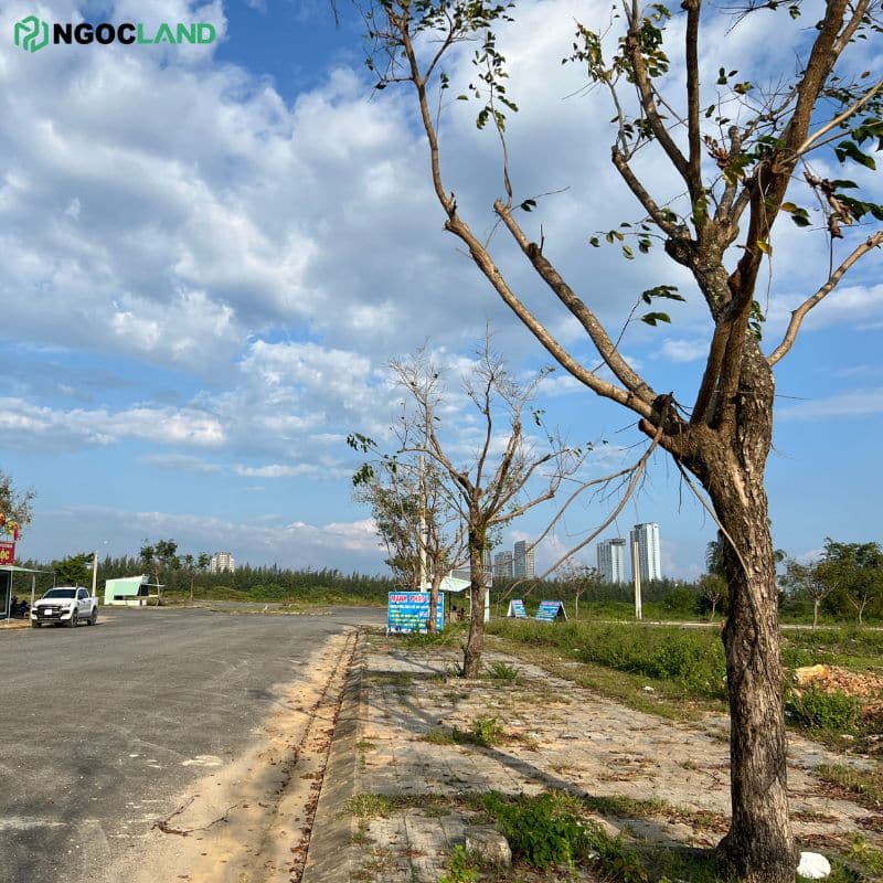 Đất đường 27m khu đô thị số 4 Điện Ngọc Vị trí trên bản đồ Lo09-0-7