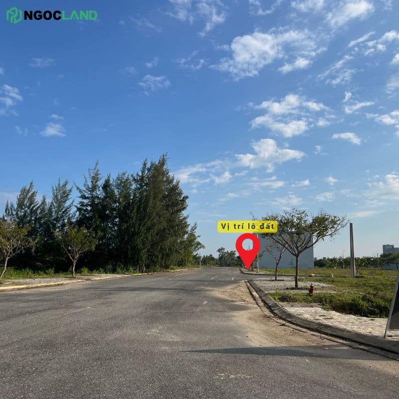 Đất đường 27m khu đô thị số 4 Điện Ngọc thực tế lô đất Lo09-0-7