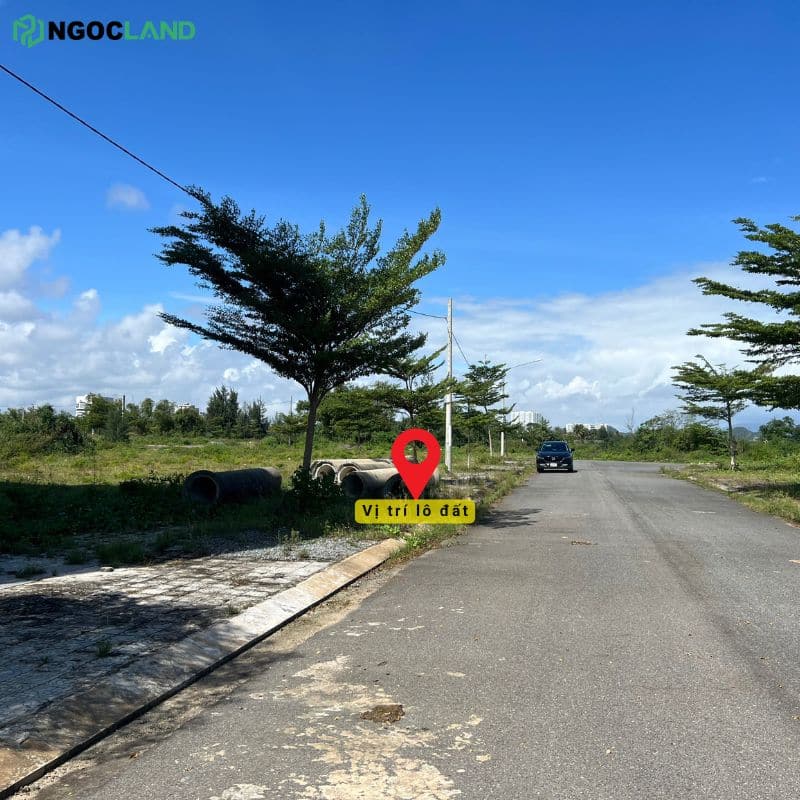 Đất khu đô thi số 4 Điện Nam Điện Ngọc Lo32-21 thực tế lô đất