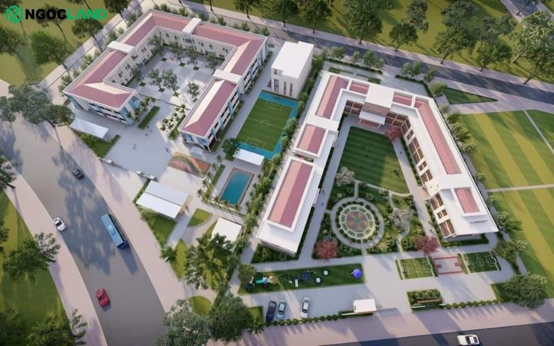 khu đô thị 7b Điện Ngọc - trường Liên cấp Victorya