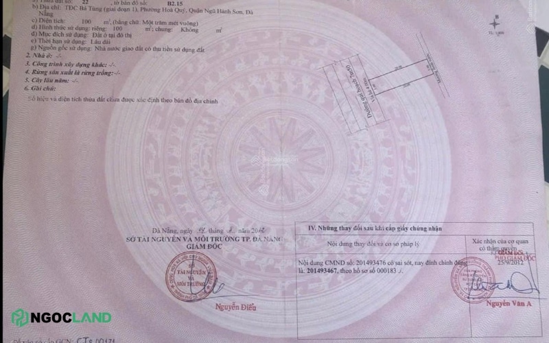 Bán đất Bá Tùng Mở rộng