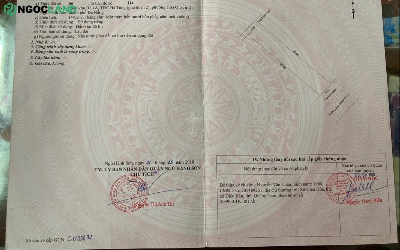 Bán đất Bá Tùng Mở rộng